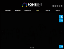 Tablet Screenshot of fontline.de